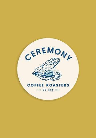 Ceremony Coffee Treasure Sticker